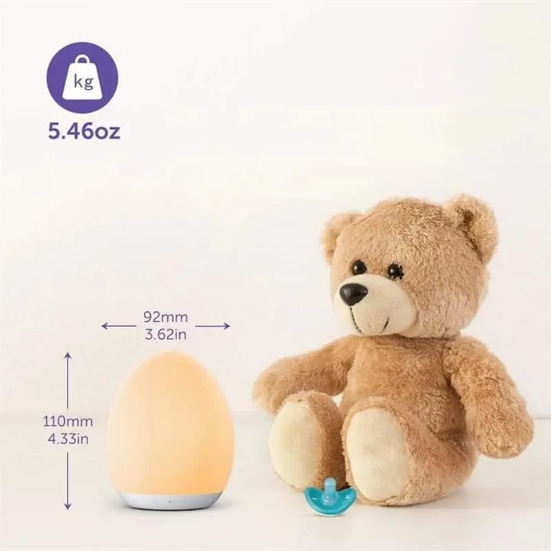 Lampe de oral et RGB Tactile à Intensité Réglable, Rechargeable par USB, avec Télécommande, 7 Docume