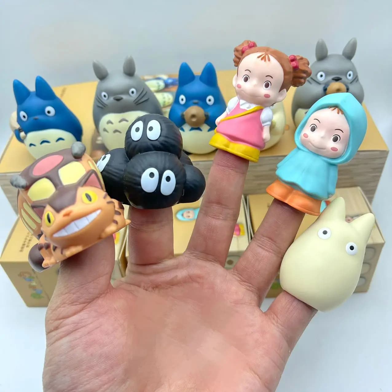 Boîte aveugle périphérique de dessin animé, jouet tendance, Figurine de bureau, chambre à coucher, d