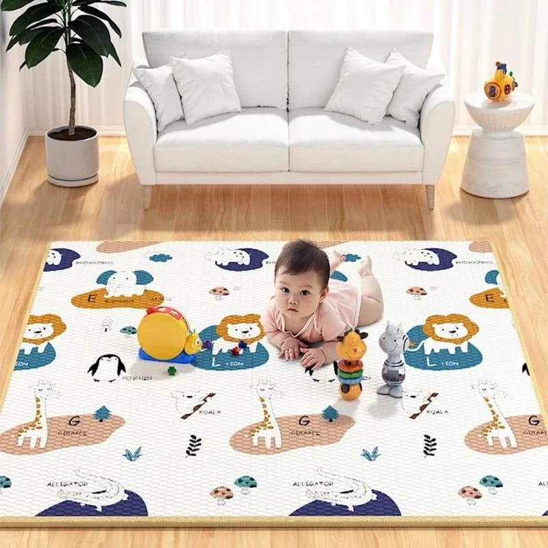 Tapis de jeu pour bébé, grande taille 200x180cm, jouets pour enfants, tapis de sécurité, tapis de dé