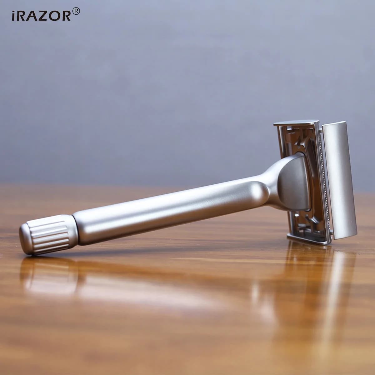 IRAZOR – rasoir de sécurité à Double bord pour hommes, nouveau Design papillon lourd, avec 10 rechar
