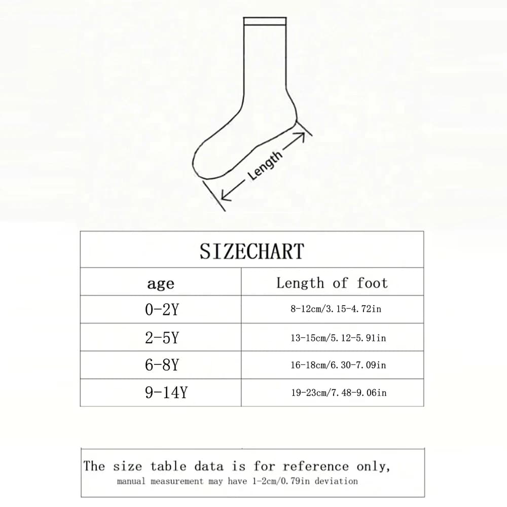 5 paires de chaussettes pour enfants, chaussettes d'automne et d'hiver pour garçons, chaussettes pol