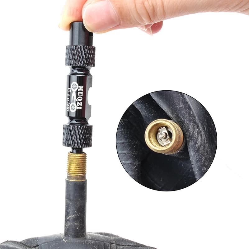 MUQZI – clé de retrait de Valve Schrader Presta pour vélo de route et vtt, clé d'installation de Val