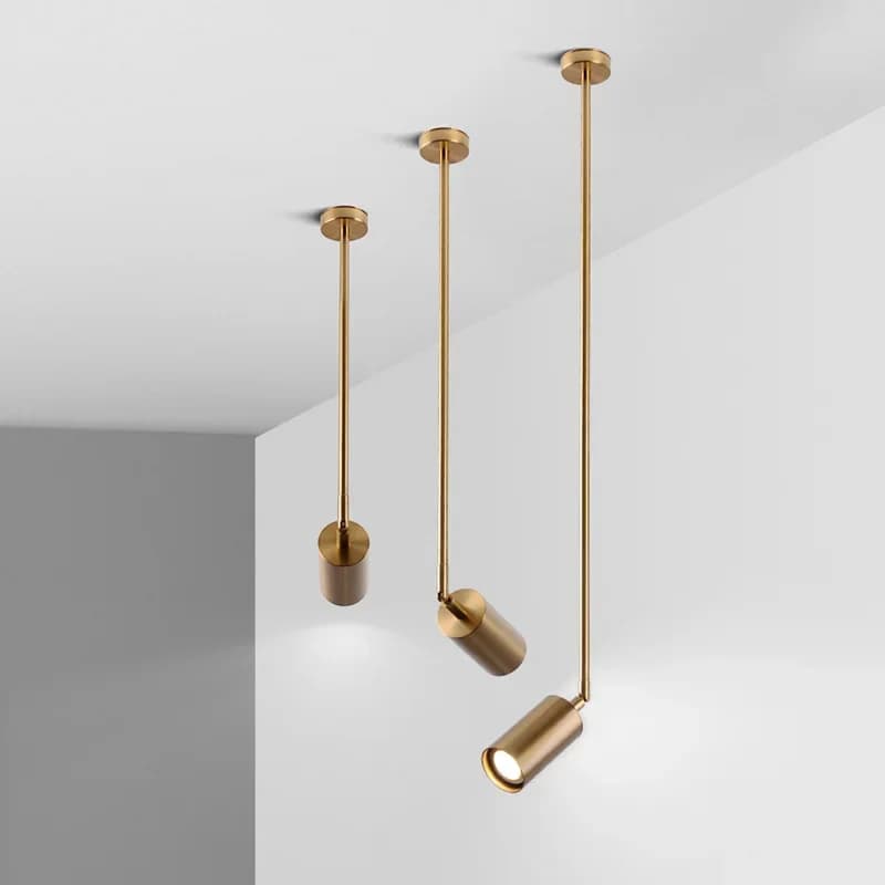 Lampe LED Suspendue au Design Nordique Moderne, Angle Réglable, Luminaire Décoratif d'Nik, Idéal pou