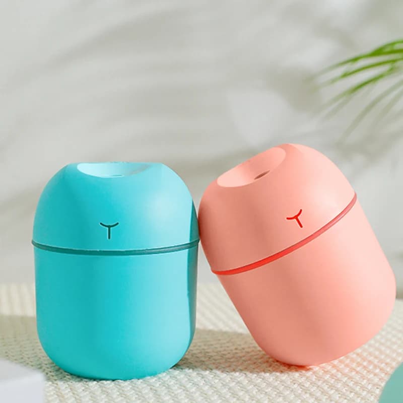 Humidificateur d'air ultrasonique USB Portable, diffuseur d'huile essentielle, purificateur de voitu