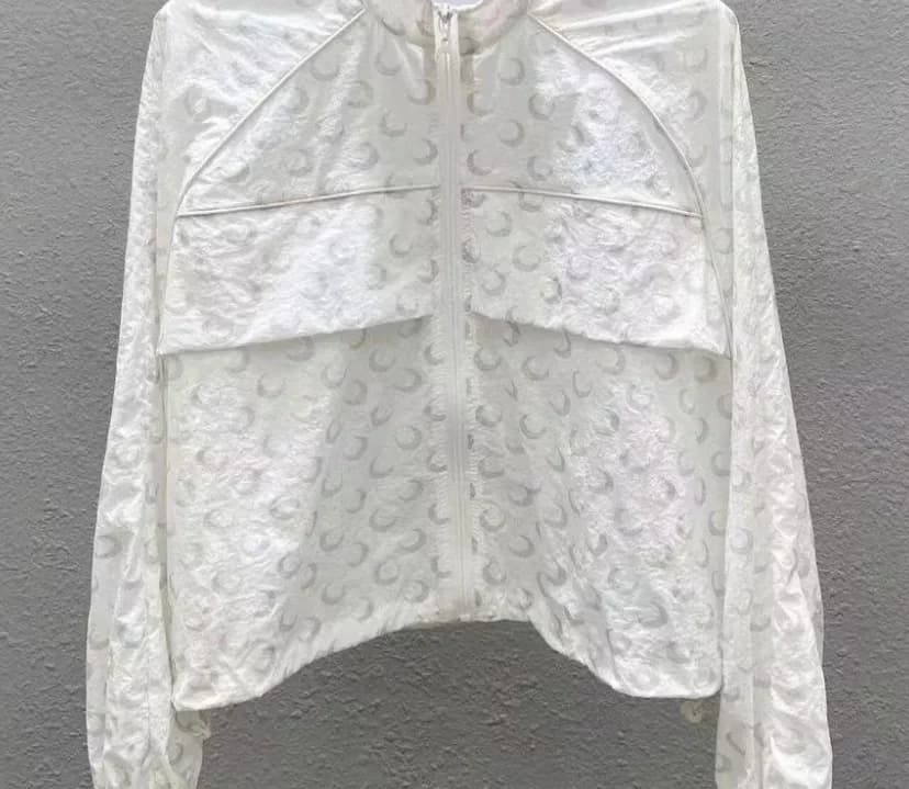 Veste réfléchissante à imprimé lune pour femme, manches longues, protection solaire, style coréen, d