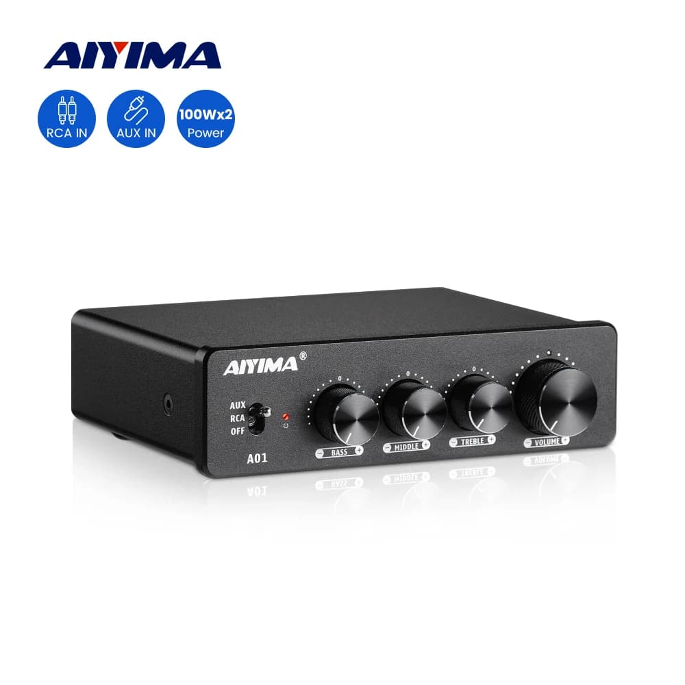 AIYIMA A01 TPA3116 amplificateur Audio classe D amplificateur de puissance sonore HiFi musique stéré
