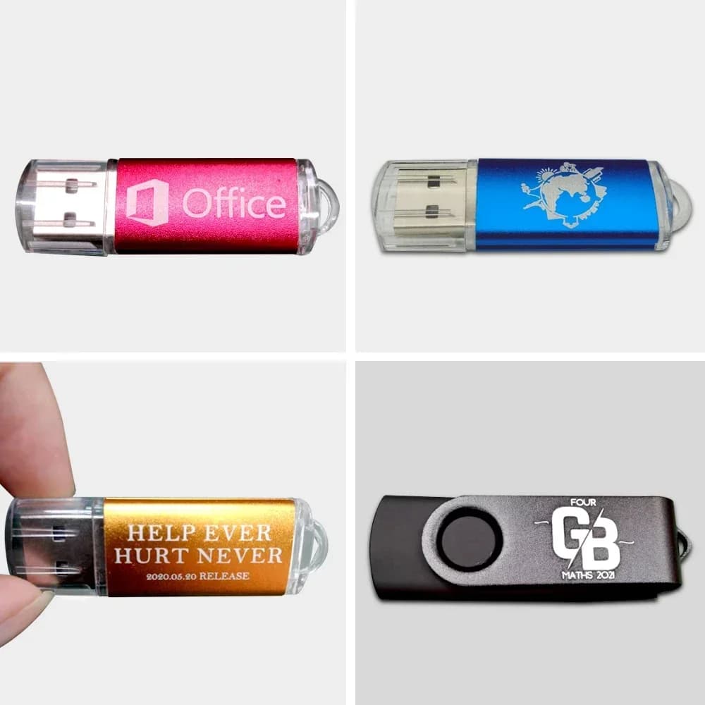 100 pièces/lot clé USB 64GB clé USB 512 mo 1GB 2GB 4GB 8GB 16GB clé USB clé USB 32GB clé mémoire gra