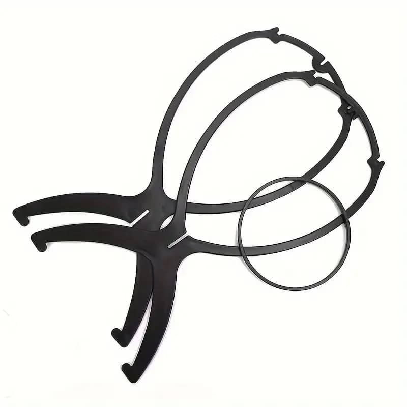 10 pièces support de perruque Durable facile à assembler support de bonnet de perruque Portable en p