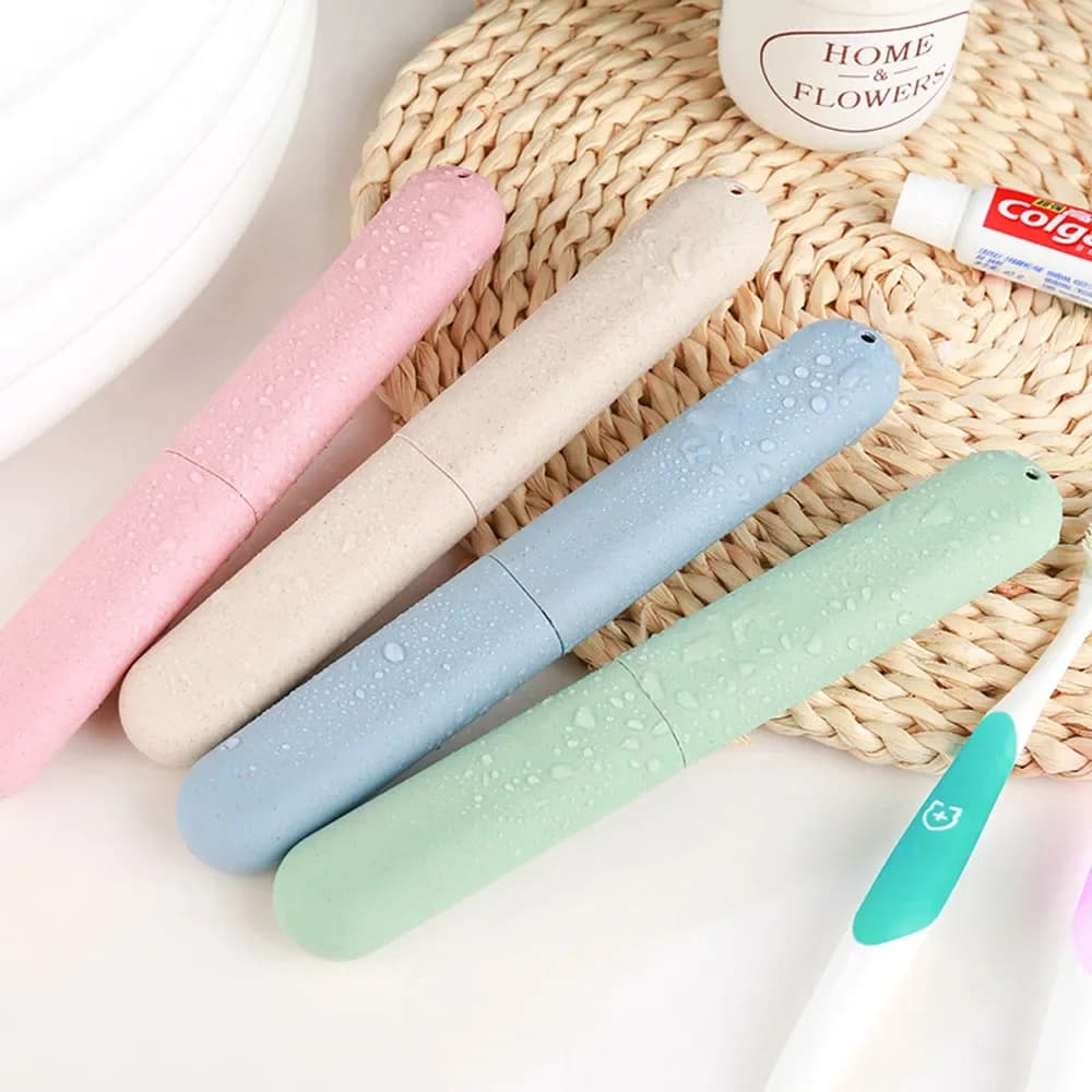 Boîte de protection pour brosse à dents de voyage Portable, 1 pièce, protection pour brosses à dents