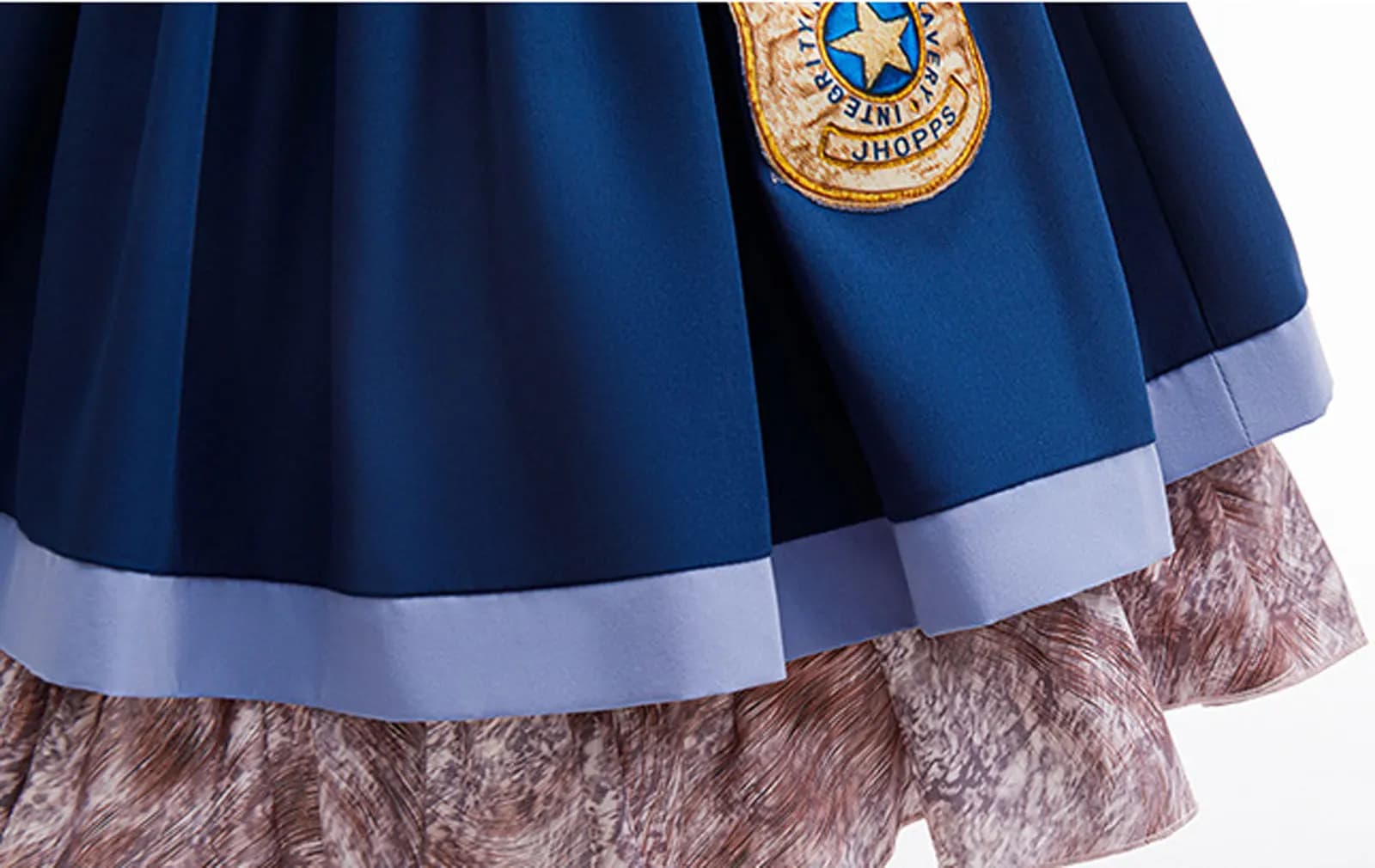 Costume de lapin mignon et courageux de la film Zootopia 2 de Disney pour bébé fille, jeu de rôle Ju