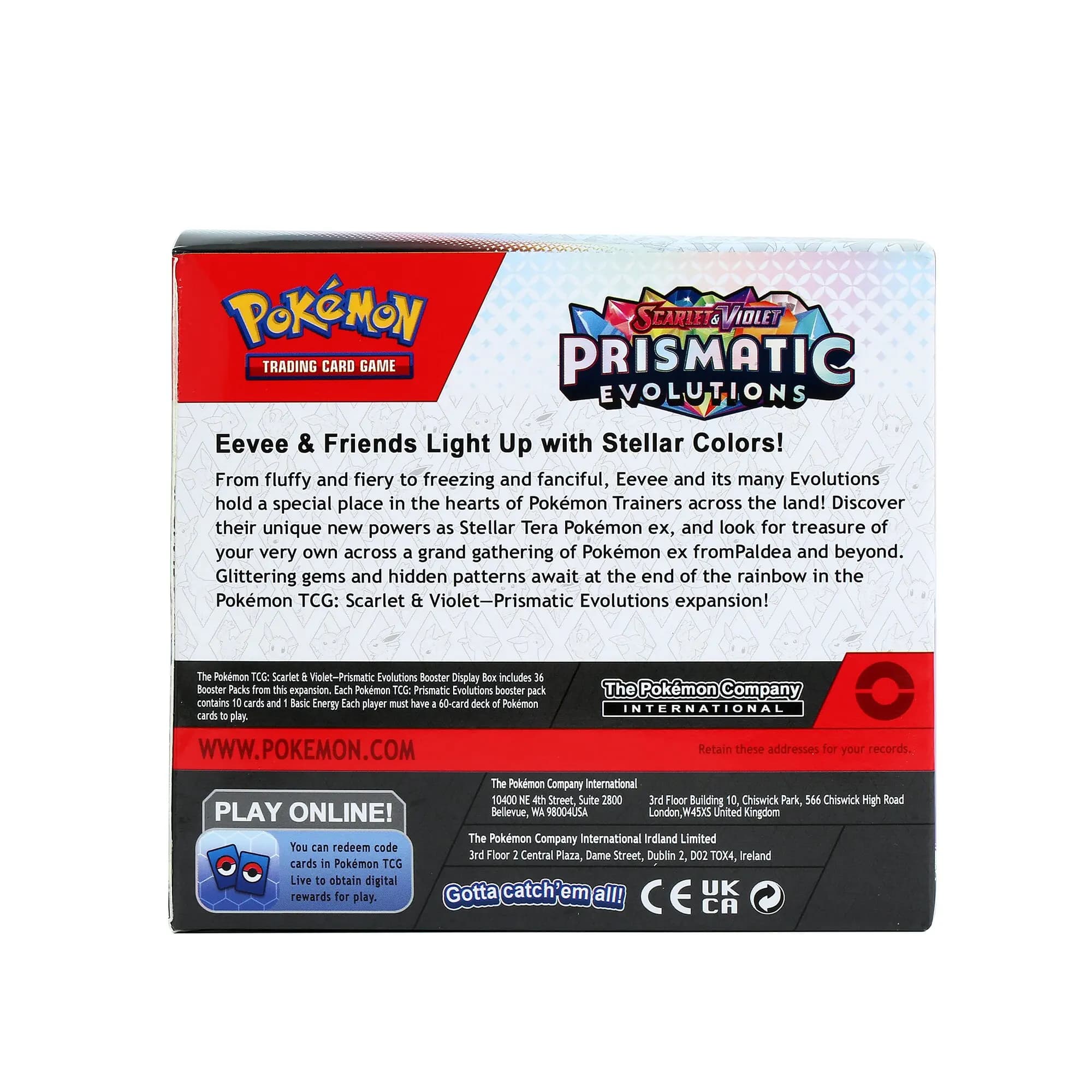 360 cartes Pokémon Prismatic Evolutions Scarlet Violet 151 Destined Rivals Black Bolt Booster anglai