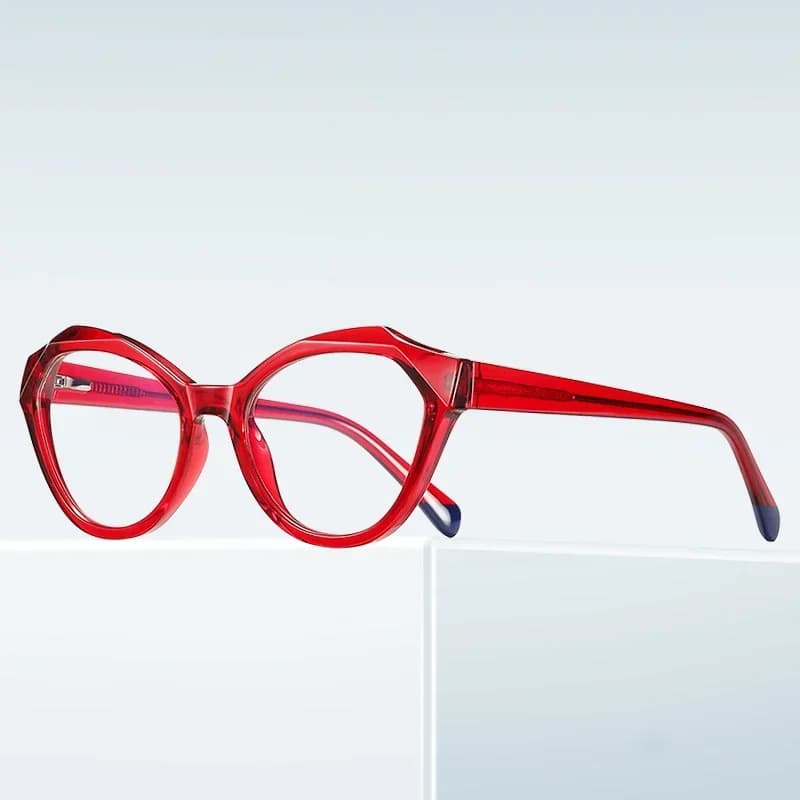 CLLOIO nouvelle mode oeil de chat Anti lumière bleue lunettes de lecture pour femmes personnalisable