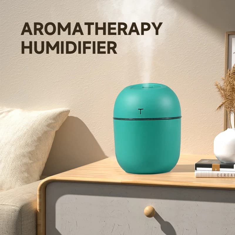 Diffuseur d'arôme USB 220ml, Mini diffuseur d'huile essentielle, humidificateur d'air ultrasonique s