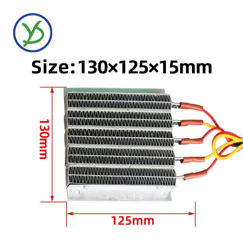 220V 36V 48V 60V 1000W 1500W fabricants de chauffage PTC vente directe élément chauffant de chauffag