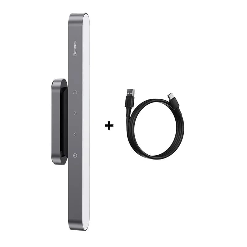 Baseus veilleuse suspendue magnétique LED lampe de Table gradation continue lampe de bureau Recharge
