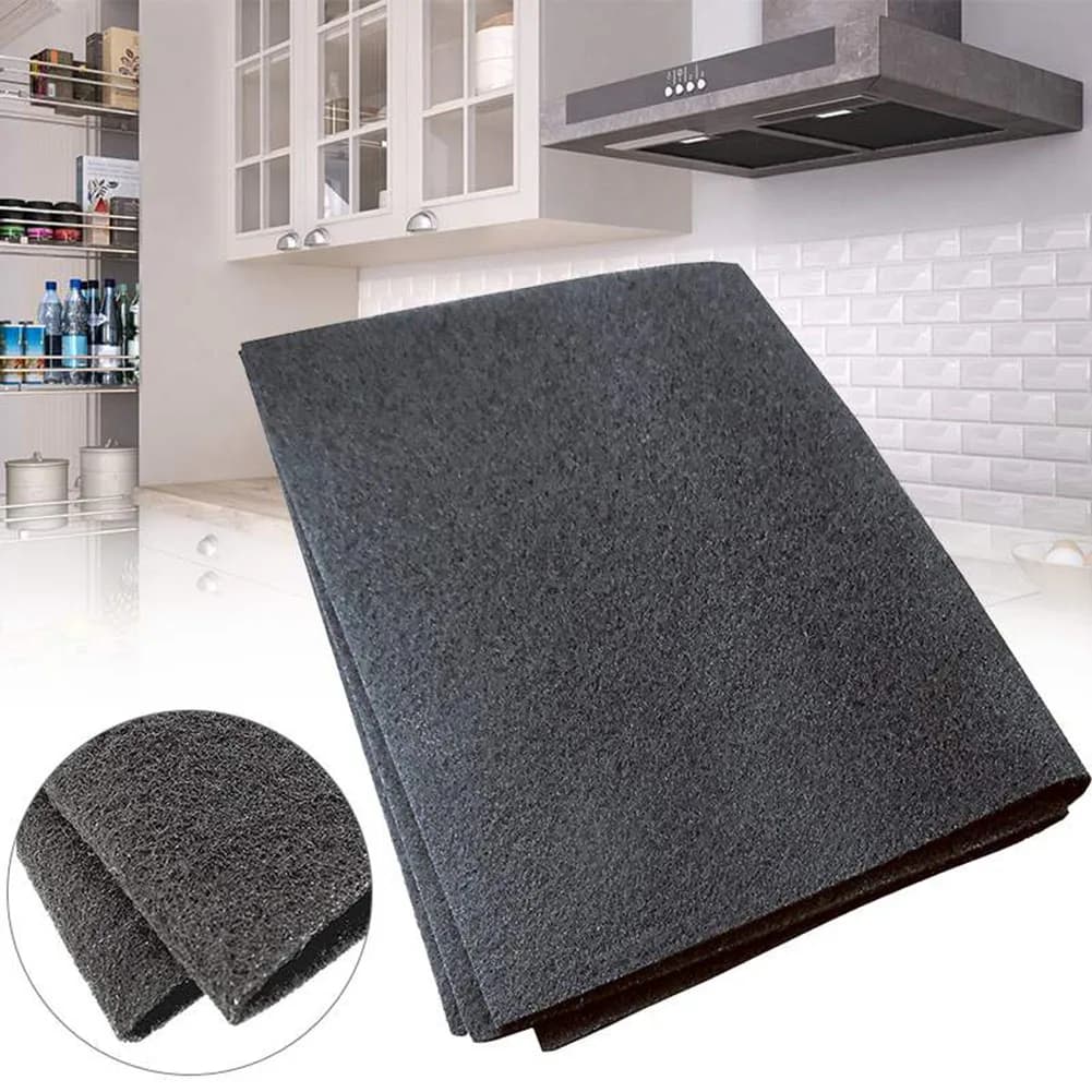 Filtre à charbon actif pour hotte de gamme, 57x47cm, en coton, pour toutes les cagoules, accessoires