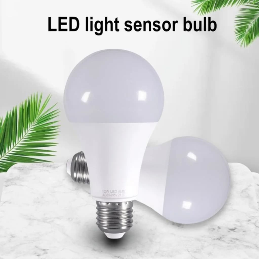 E27 LED crépuscule à l'aube ampoule 5W 7W 9W 12W capteur lumière extérieure AC 85-265V jour veilleus