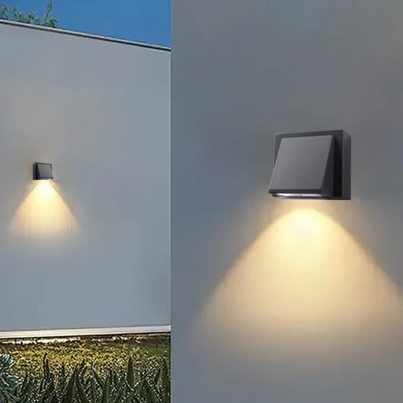 Mur LED lampe 3W 6W AC86-265V intérieur chambre salon escaliers couloir applique murale extérieure é