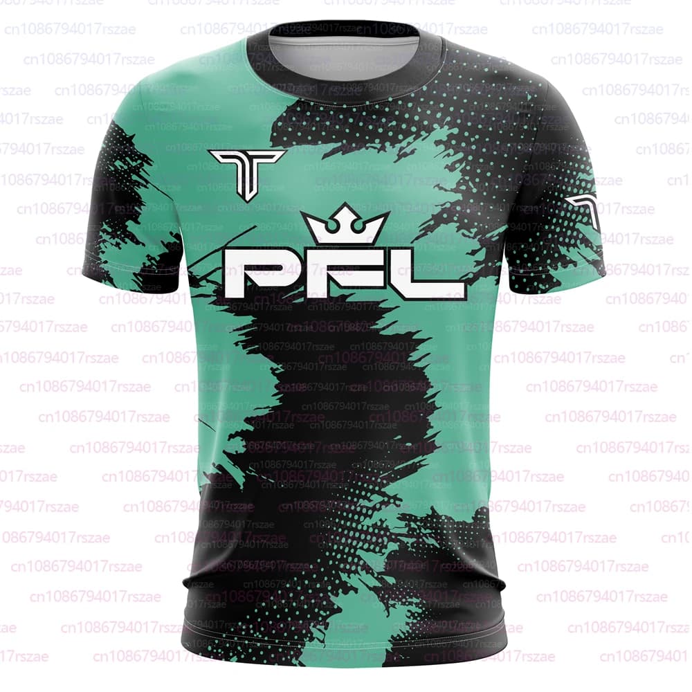 PFL Walk 2025 maillot de boxe hommes été Sparring MMA uniforme vêtements Sports de plein air à manch