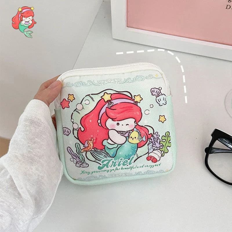 Sac de rangement pour serviettes hygiéniques, sac de rangement pour tampons de tante, les étudiants 
