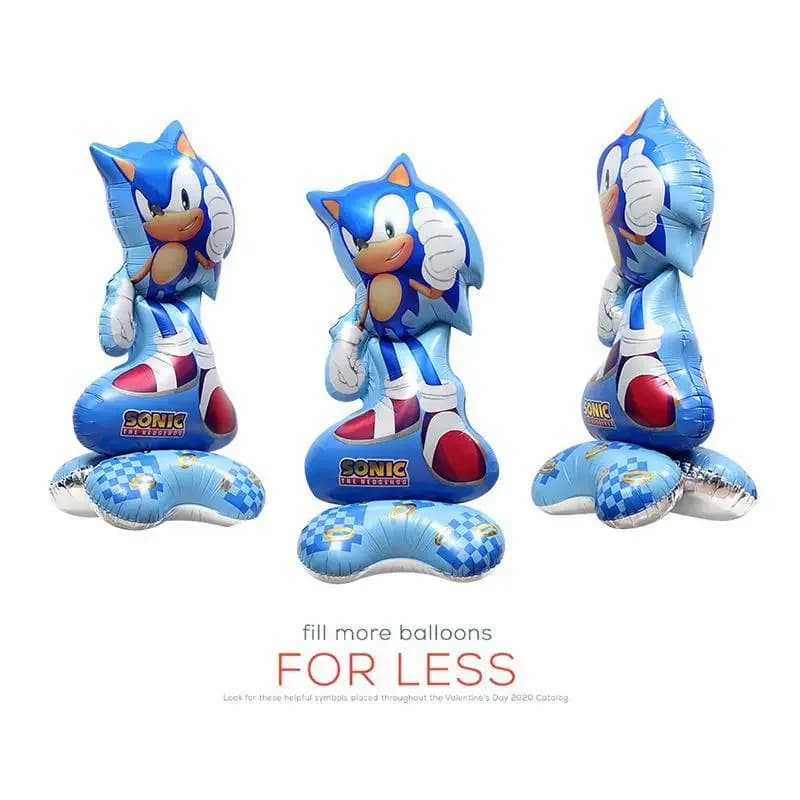Ballons hérisson 3D soniques en aluminium, pour décoration de fête d'anniversaire, fournitures et ca