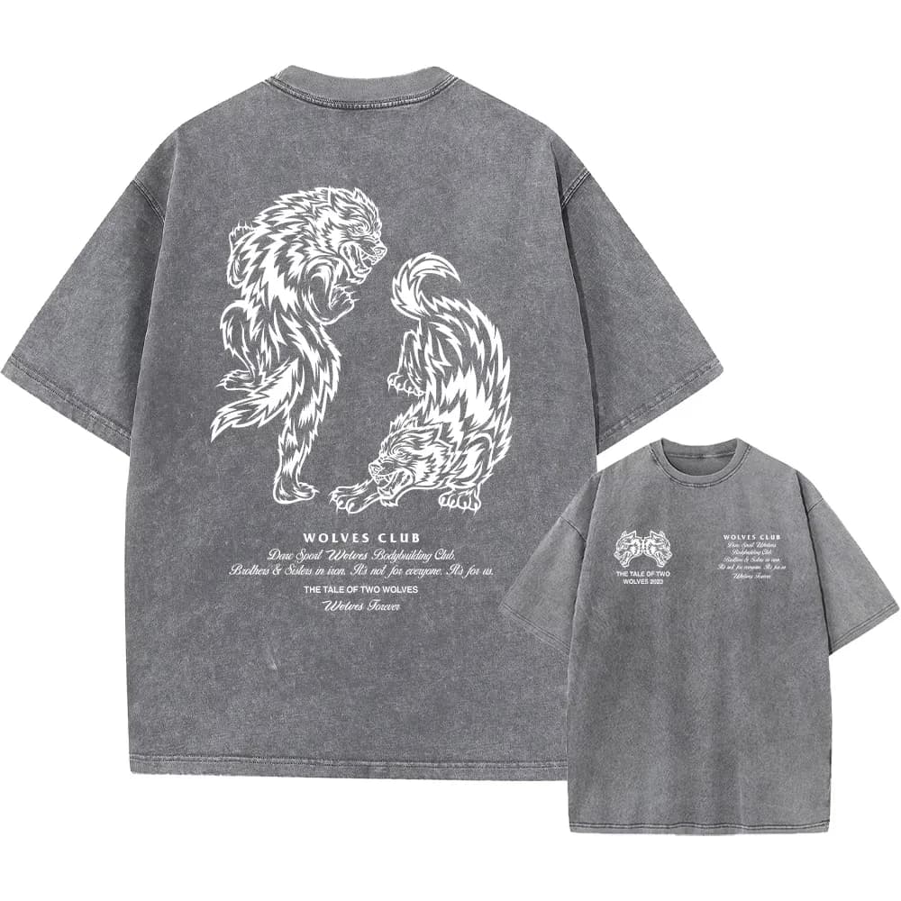 Hommes Harajuku décontracté coton à manches courtes lavé T-Shirt Vintage imprimé rue Hip Hop rétro P