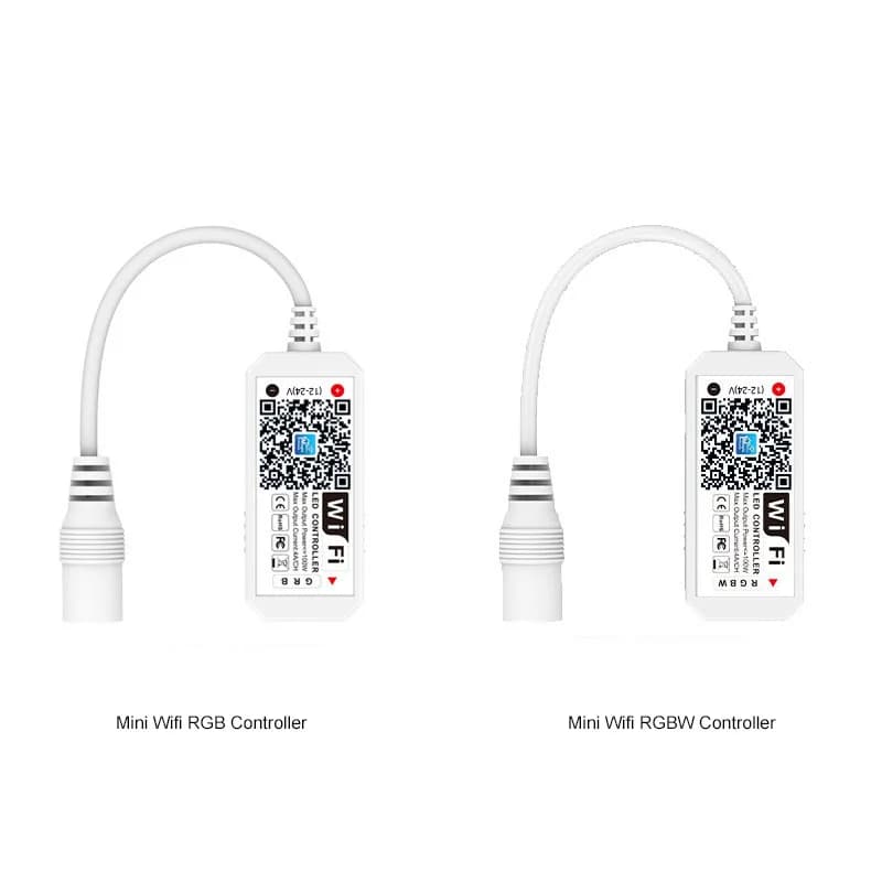 Contrôleur Wifi RGBW RGB, application magique pour maison, fonctionne avec Amazon Alexa Google Home 