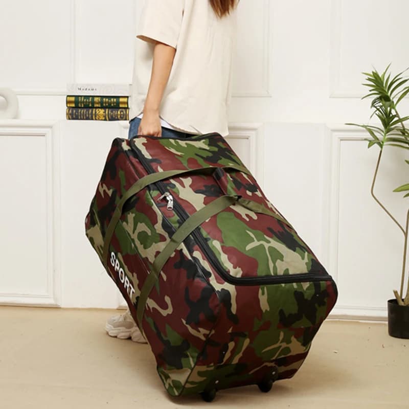 Grand sac de Camouflage 600D pour hommes, grand sac épais et imperméable en tissu Oxford, artefact m
