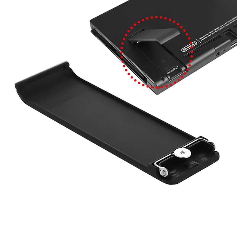 Support arrière pour Console Nintendo Switch, 1 pièce, Support arrière NS, trépied Durable, blanc, b