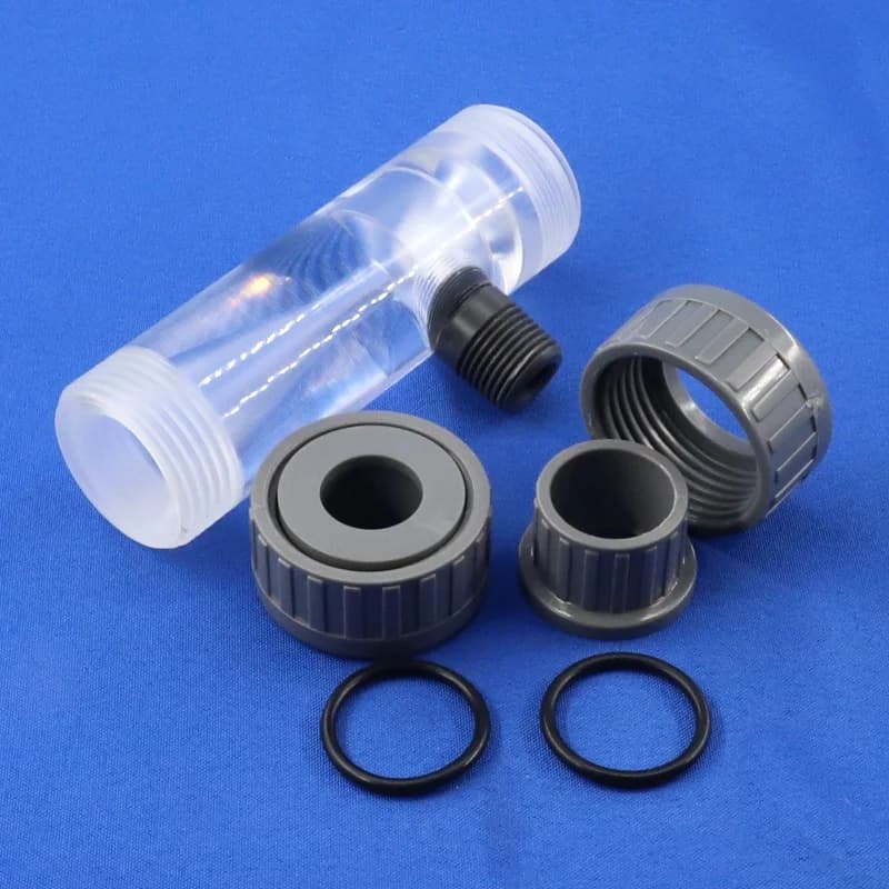 Nouveau système d'irrigation d'injecteur d'eau acrylique Transparent PMMA mélangeur d'engrais Ventur