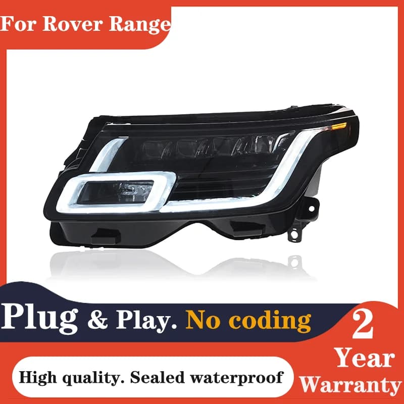 Phares pour Land Rover série L405, anciens à nouveaux, avec matrice LED, à brancher