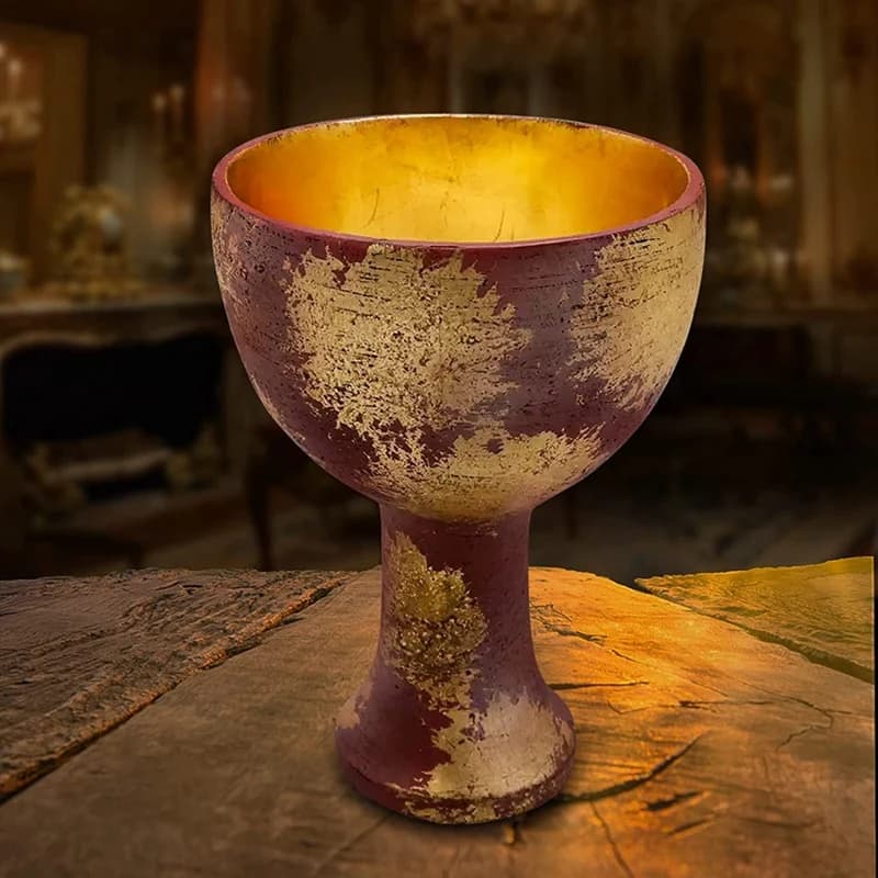 Accessoire de Cosplay de la Coupe Indiana Holy Grail Jones, Trophée Rétro, Artisanat en Résine 1:1, 