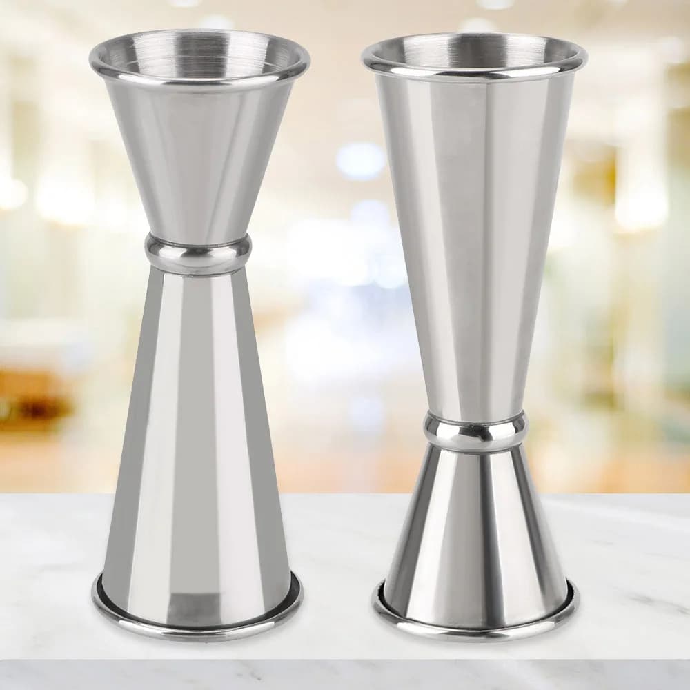 Tasse à mesurer Double face 1oz/2oz, tasse à mesurer Mojito en acier inoxydable, conception japonais