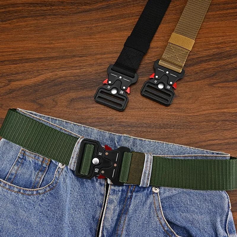 Ceintures tactiques polyvalentes pour hommes, durables, conception réglable, pour les amateurs de sp