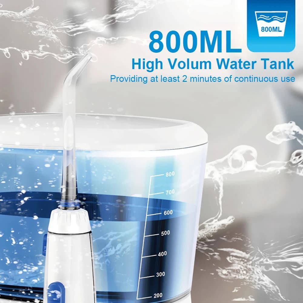 Irrigateur buccal, hydropulseur dentaire électrique à haute pression, Machine à laver la bouche, 800