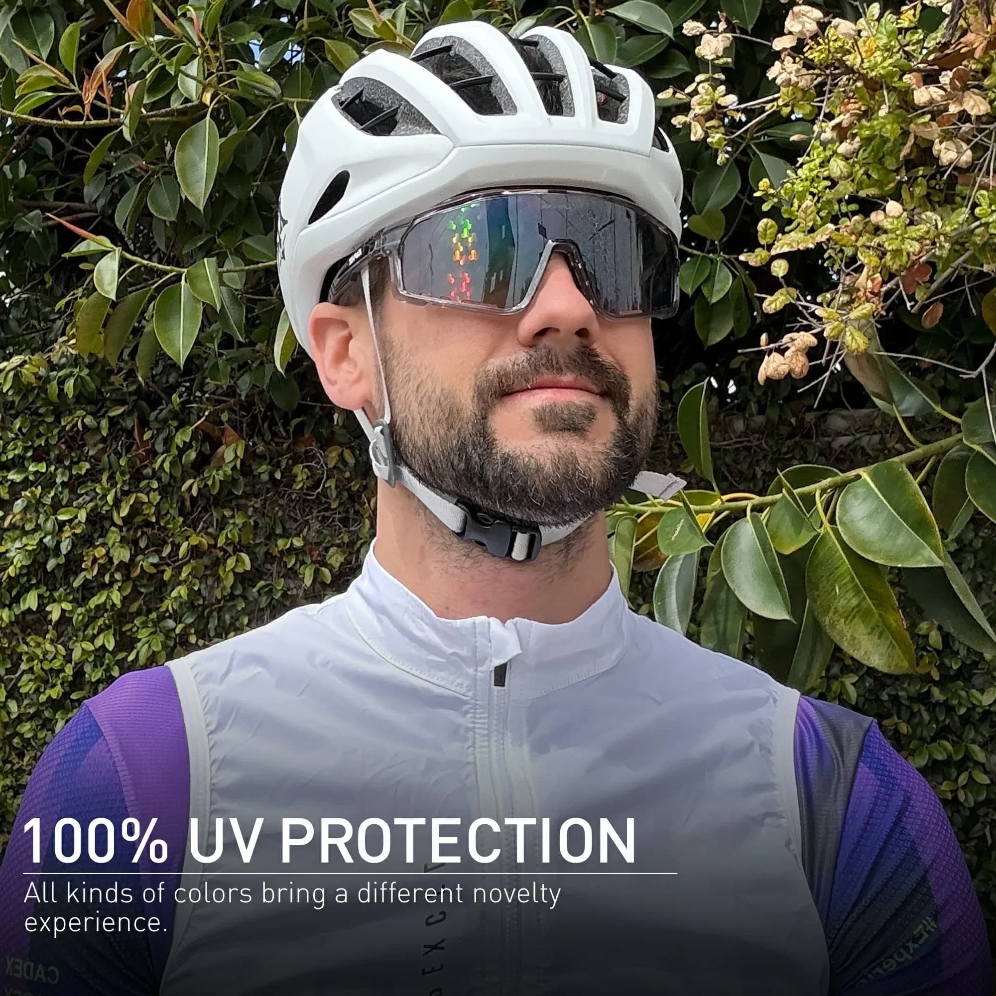 KAPVOE lunettes de soleil de cyclisme en plein air vtt Sports de route lunettes de soleil de vélo lu