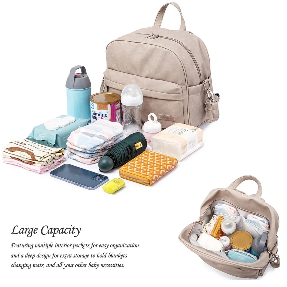 Soboba-Sac à Dos à Couches pour les Soins de Bébé, Accessoire Imperméable, Multifonction, Couleur Un