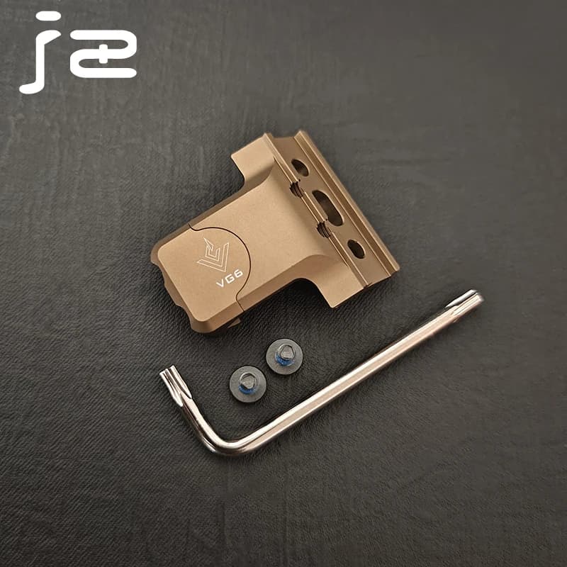 Support Décalé D.lique VG6 Adaptatif, Rail Picatinny de 20mm, 45 D, Angle de Rail Latéral de 11mm, p