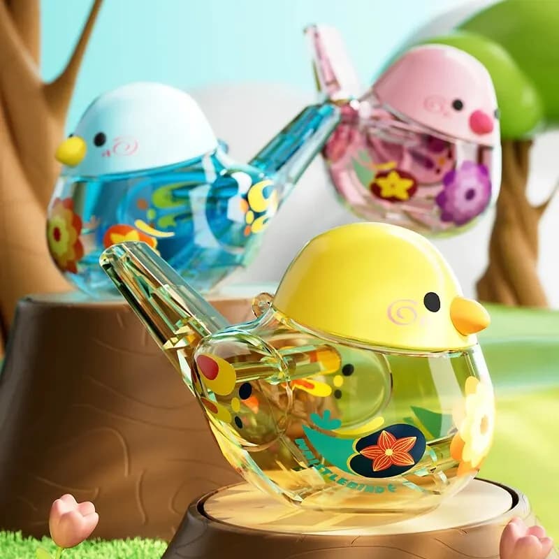 Sifflet d'oiseau aquatique pour jouets pour nourrissons et enfants, appel d'oiseau pour bébés, peut 