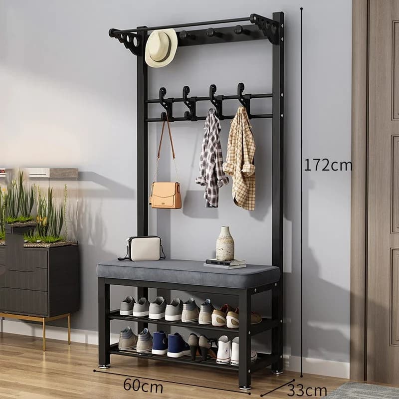 Porte-manteau de luxe nordique, Rail de chambre à coucher, armoire moderne, porte-manteau Portable, 