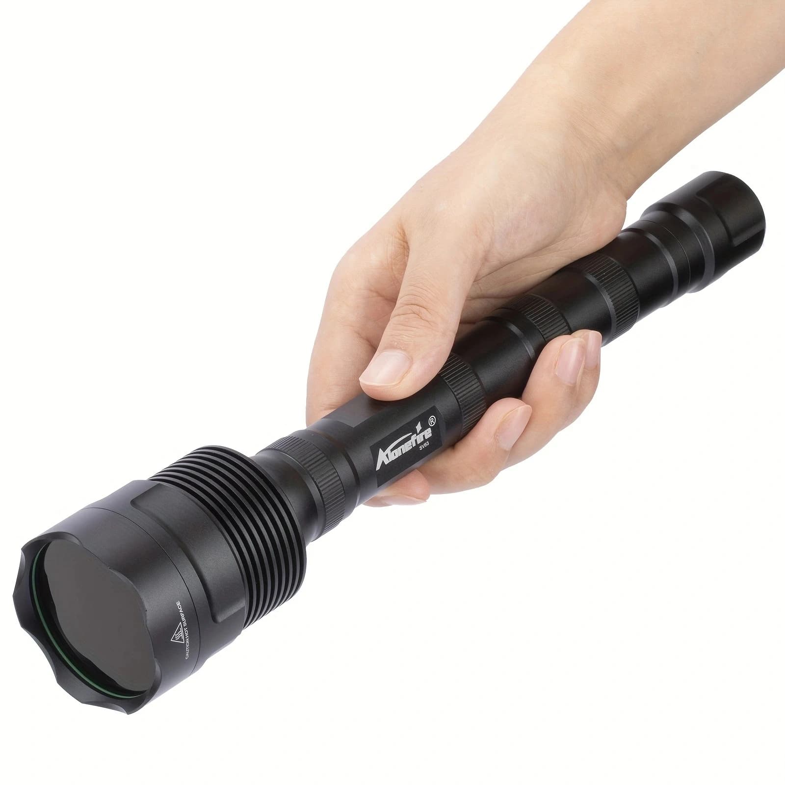 60W 3x365nm UV LED lumière noire puissante 395nm lampe de poche haute puissance Ultraviolet marqueur