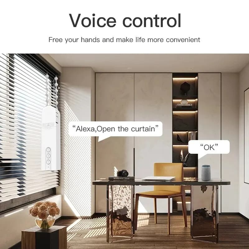 Tuya Zigbee – moteur de store intelligent, volet roulant électrique automatique, ombres, Robot, cont