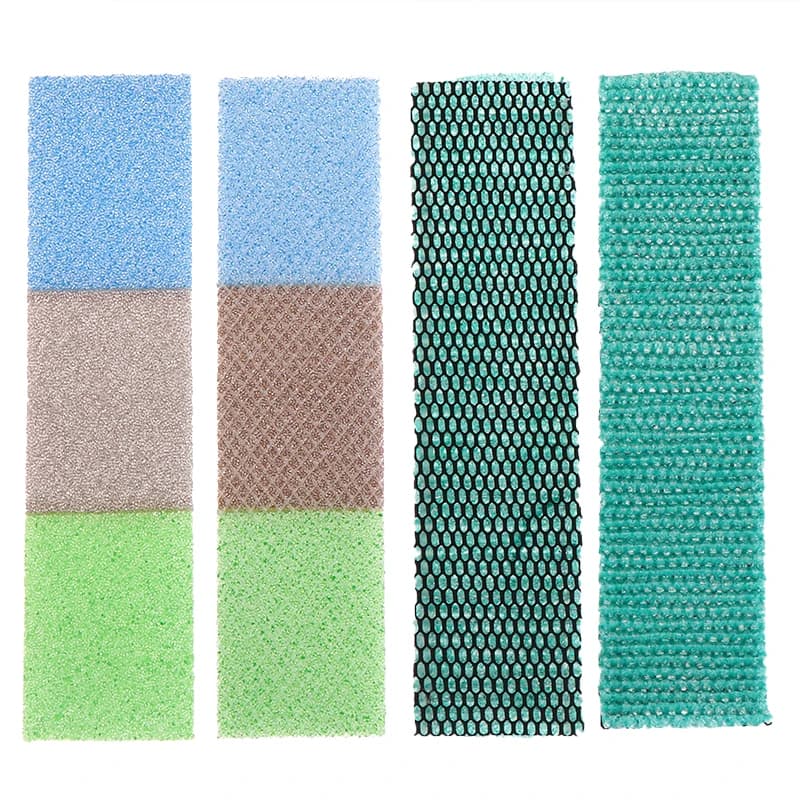 Feuille de coton de stérilisation de filtre de climatiseur, anti-favorable pour GREE Midea, 2 pièces