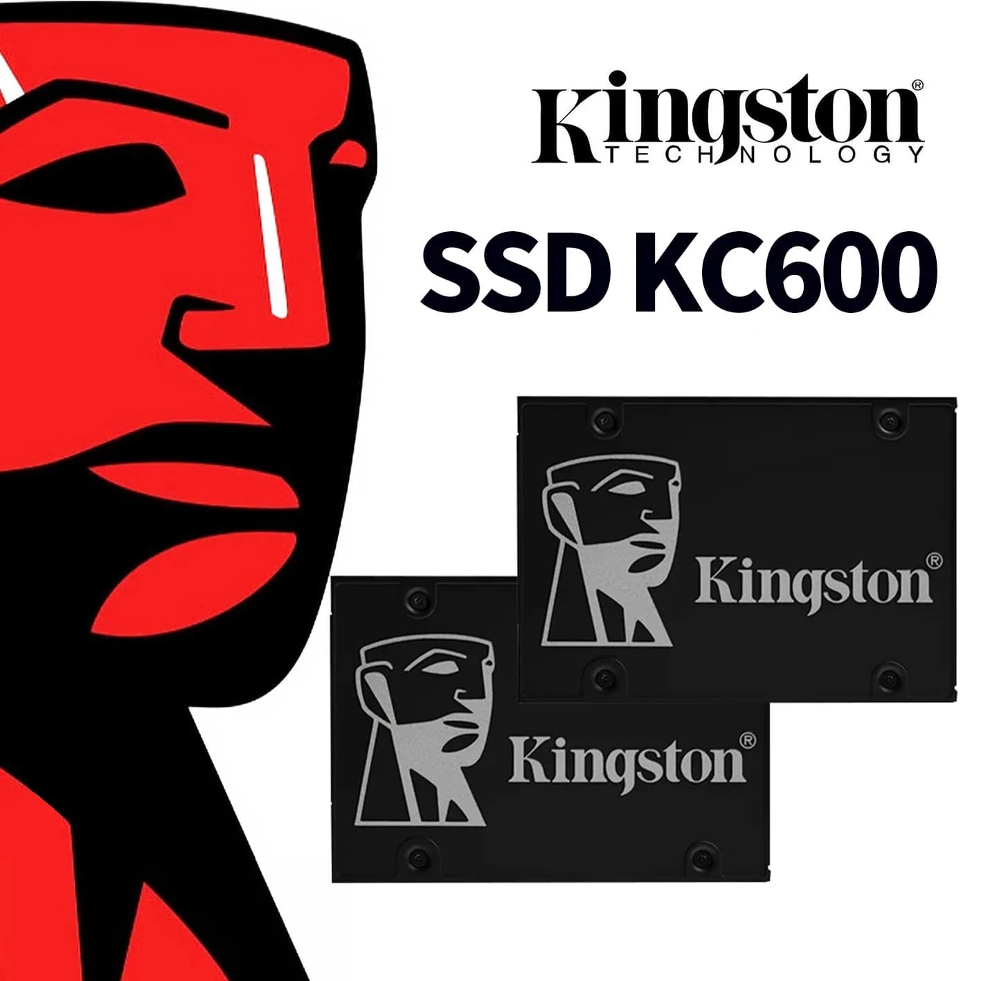 Kingston-Disque dur interne SSD, SATA 3, 512 pouces, avec capacité de 256 Go, 2.5 Go, 512 Go, 1 To, 