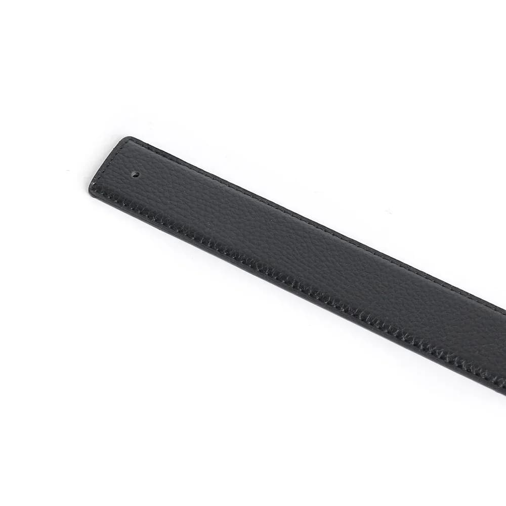 Ceinture en H en cuir véritable pour hommes et femmes, haute qualité, gris, designer de luxe, sans s