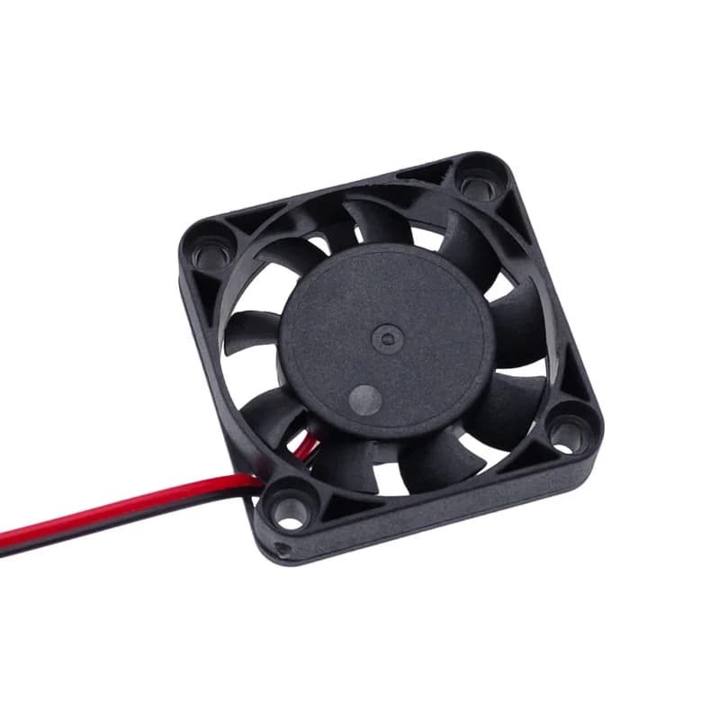 Ventilateur DC sans balais à deux fils 5V 12V 24V, ventilateurs de refroidissement industriels à rou