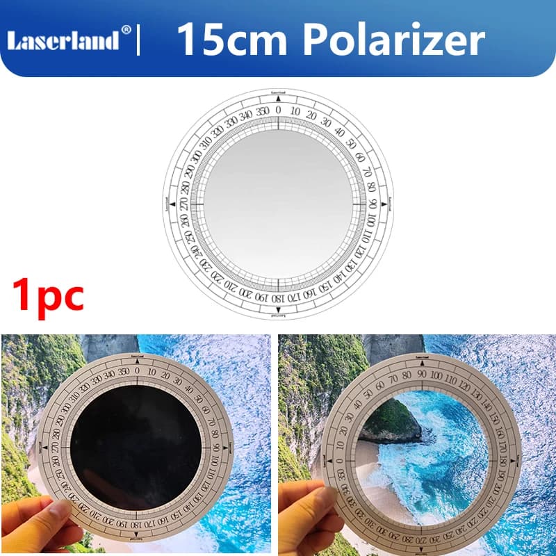 Polariseur pour expériences d'optique, enseignement des expériences physiques, test optique, observa