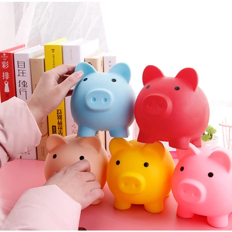 Petite tirelire tirelire stockage enfants jouets décor à la maison boîte d'économie d'argent enfants