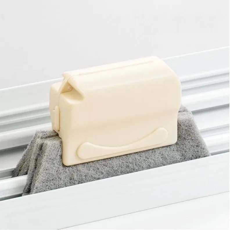 Brosse de nettoyage de fente de fenêtre, outil de nettoyage de fenêtre, rainure de fenêtre, livres, 