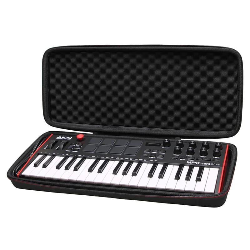 Étui rigide EVA pour contrôleur MIDI Akai Professional MPK Mini Plus, sac de rangement de protection